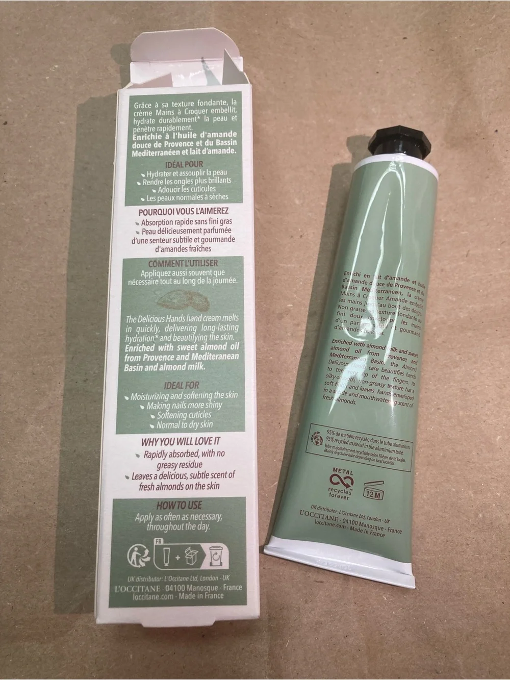 L'Occitane Almond amande Hand Cream